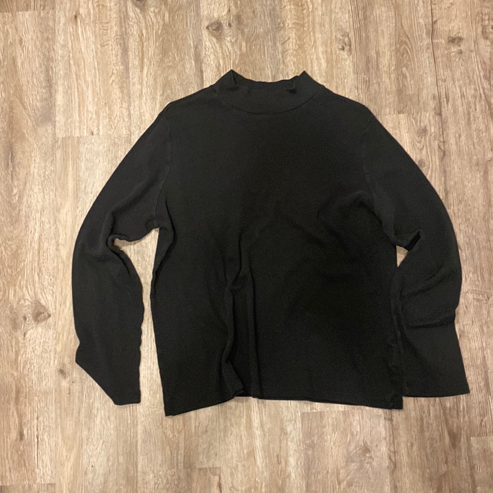 Mock turtleneck